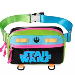 NWT Disney Star Wars x Ashley Eckstein (Ahsoka) colorful Belt Bag (Fanny pack)